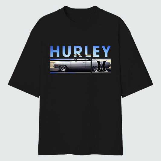 ALZEN // Hurley Oversized Fit Tee