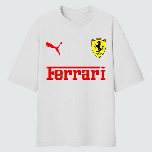 ALZEN // Ferrari Oversized Fit Tee